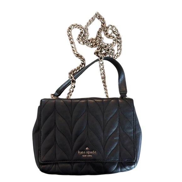 Kate Spade Black Purse with Shoulder Strap - Picture 1 of 2